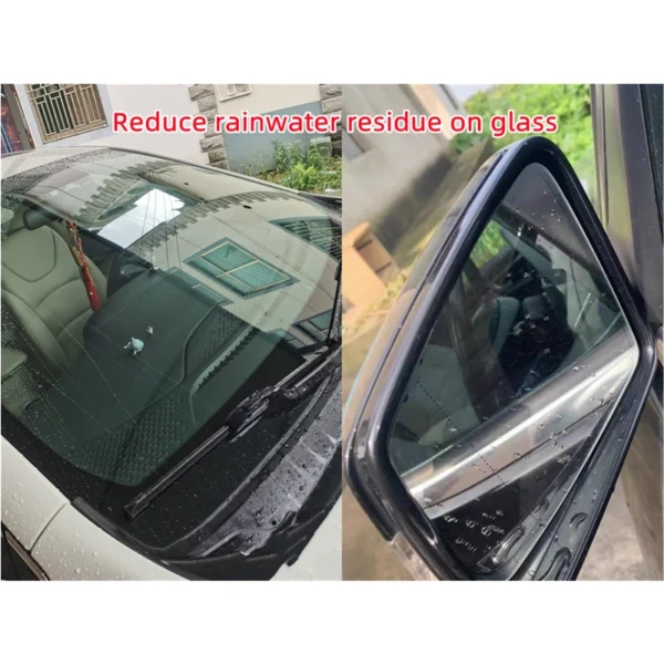 Juego de rociador antiniebla a prueba de lluvia para coche, revestimiento hidrofóbico, repelente al agua para parabrisas de coche, espejo lateral para coche, casco de motocicleta - Imagen 6