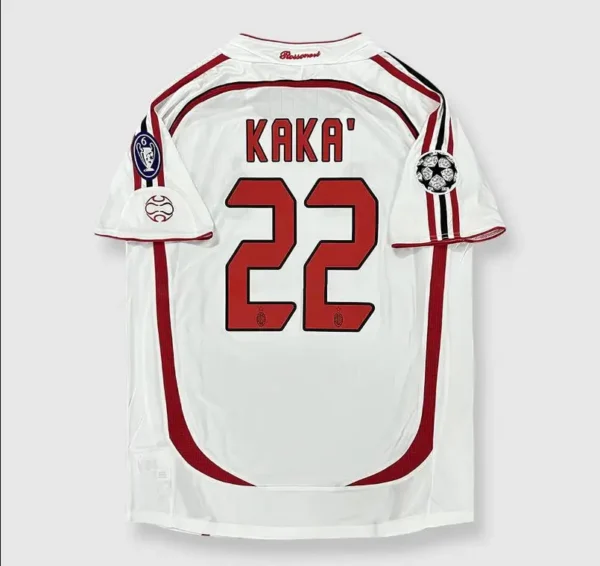 Camiseta de fútbol Retro para hombre y mujer, ropa para fanáticos de AC Kaka, camiseta informal transpirable de secado rápido de gran tamaño para entrenamiento diario - Imagen 7