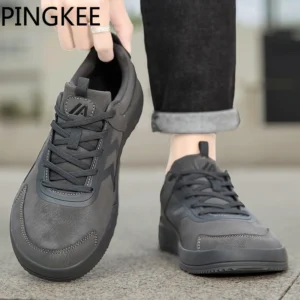 Zapatos casuales de invierno hombres mujeres zapatillas calzado botas para hombre PINGKEE VENOCON minimalista ancho ToeBox pies descalzos atléticos