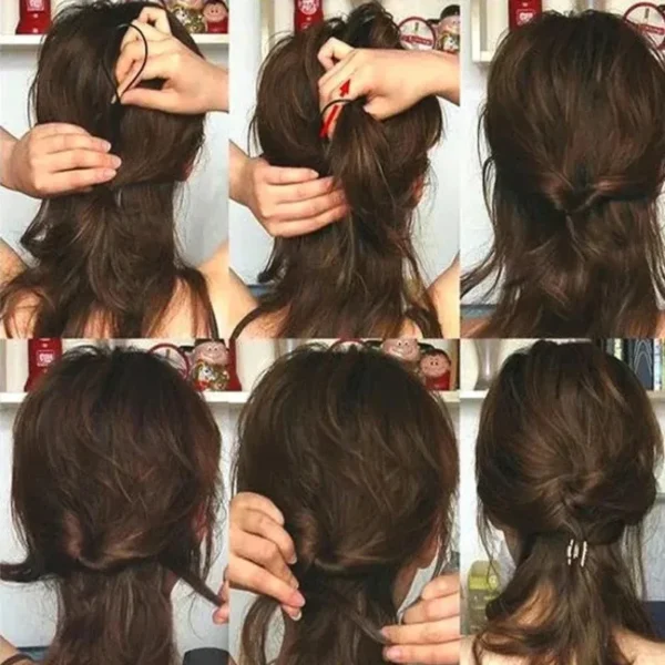 Herramientas de Peinado Para niña, 2 uds., aguja Para el cabello, diadema Para niños, Accesorios Para El Cabello - Imagen 3