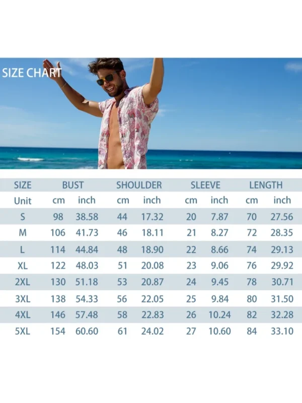 Camisa de manga corta para hombres y pantalones cortos de 2 piezas, conjunto de pantalones cortos con cordón de playa con estampado de árbol de coco a la moda - Imagen 6