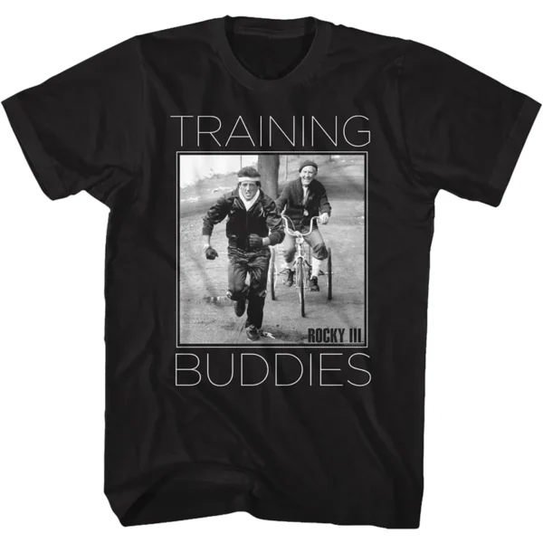 Camiseta de los hombres de alta calidad Slim Fit hombres de manga corta 1976 Hollywood Classic Rocky Stallone Stallone película conjunta estilo Retro - Imagen 7