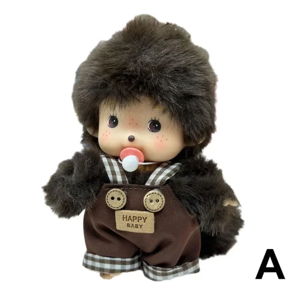 LLavero de muñeco Mchiqi con mono Kawaii de 15cm, bolso colgante, juguete de peluche, regalo de cumpleaños para niños, Material de algodón PP, Año Nuevo/Cristo - Imagen 13