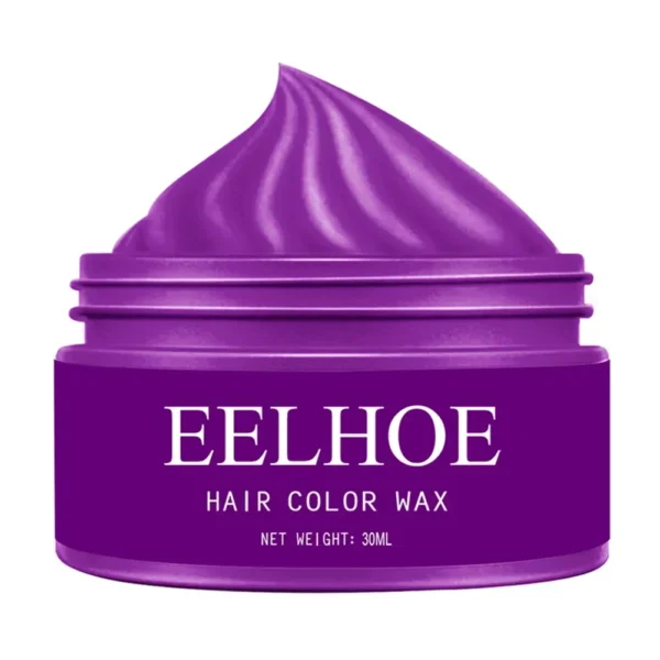 Coloración de cabello instantánea Champú para teñir el cabello temporal Cera para el cabello modeladora lavable Estilo mate natural Cabello - Imagen 9