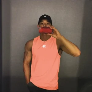 Camiseta sin mangas para gimnasio y fitness para hombre, camiseta sin mangas para Fitness, chaleco deportivo transpirable de malla para hombre, camiseta interior para gimnasio, chaleco para correr para hombre