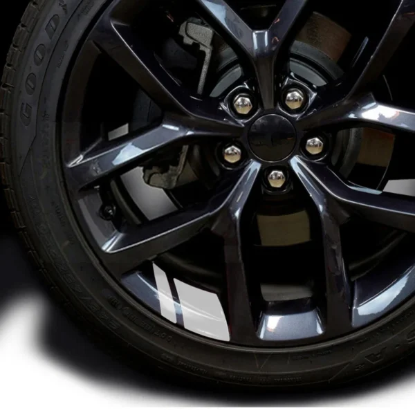 Calcomanías reflectantes para cubo de rueda de coche, cubierta resistente, accesorio Exterior, decoración de coche, pegatinas para Dodge Chrysler Jeep, 6 uds. - Imagen 10