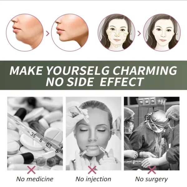 Vendaje adelgazante facial reutilizable para mujer, moldeador de cara en V, cinturón para levantar mejillas y barbilla, correa de masaje Facial, herramientas de belleza para el cuidado de la piel - Imagen 4