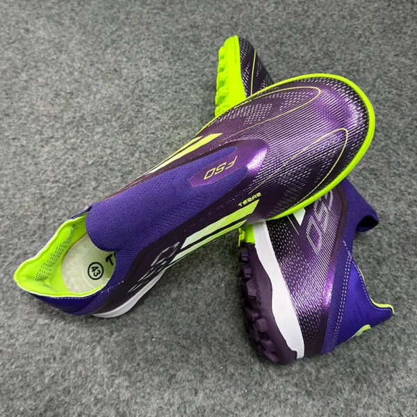 Zapatos de fútbol profesionales para hombre, botines de fútbol con tachuelas para césped de la sociedad, botas de fútbol para mujer, zapatillas de entrenamiento TF/FG para exteriores de alta calidad - Imagen 8
