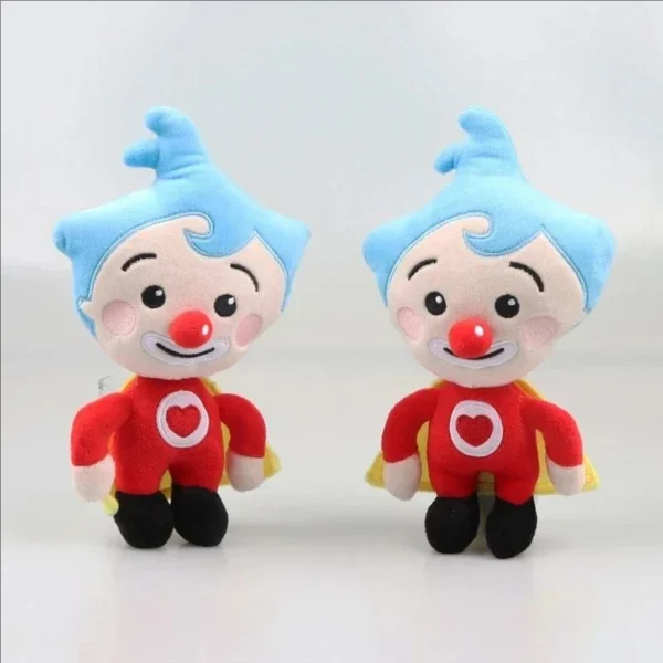 Muñeco de peluche de payaso de 25cm, muñeco de peluche de dibujos animados Kawaii de Anime, muñeco de peluche de payaso suave, regalo de cumpleaños para chico y niño - Imagen 6