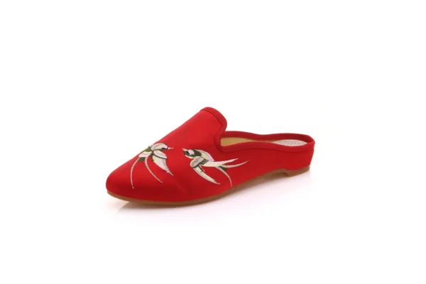 Zapatillas Harajuku de estilo chino para mujer, zapatos informales a la moda con bordado Vintage, ropa de calle de estilo étnico - Imagen 14
