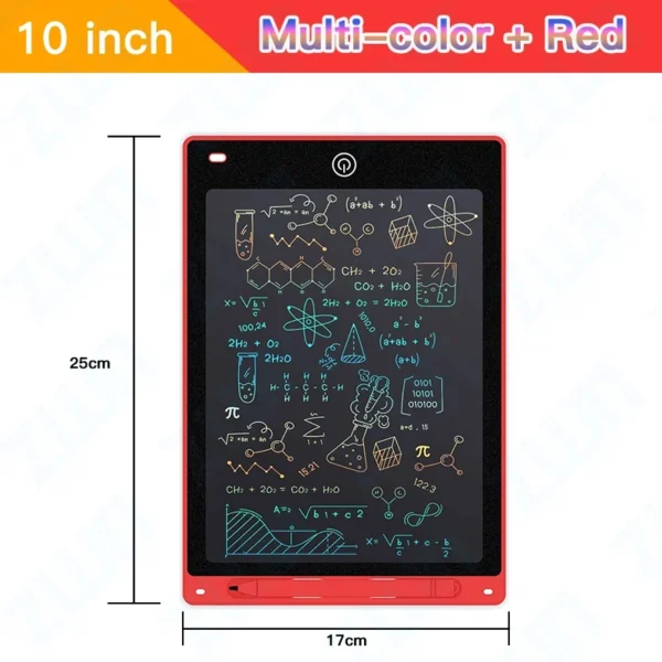 Tablero de dibujo LCD de 6,5/8,5/10/12 pulgadas, tableta de escritura, pizarra mágica de dígitos, herramienta de pintura artística, juguetes para niños, juego mental, regalo para niños - Imagen 8