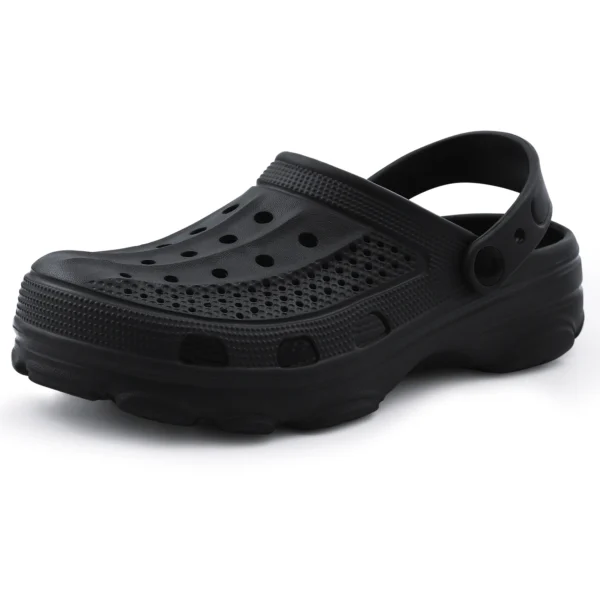 Zapatillas de playa con agujeros clásicos Evshine con soporte para el arco, sandalias antideslizantes cómodas Unisex, calzado para jardín, sandalias tipo zuecos de verano para hombre - Imagen 12