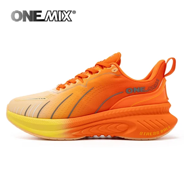 Zapatillas blancas para correr en carretera para hombre, zapatillas deportivas con cojín de aire para exteriores, zapatillas deportivas para hombre, zapatos para correr de verano, calzado para mujer - Imagen 7