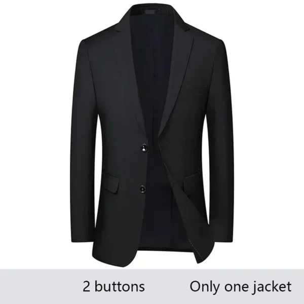 Trajes de boda para hombre, conjunto de 3 piezas, 2 trajes, chaquetas elegantes de alta calidad, chaleco, pantalones, Blazers, ropa Formal clásica de lujo 2024 - Imagen 20