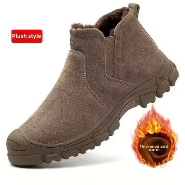 Zapatos a prueba de trabajo, antigolpes, antiperforación, generación de cabello, zapatos de soldadura eléctrica, zapatos de trabajo, calzado de seguridad resistente al desgaste - Imagen 8