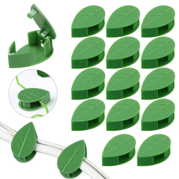 Clips de fijación de pared para plantas trepadoras, fijador de vid de ratán, gancho autoadhesivo, Clip Invisible para encuadernación de jardín, Clip adhesivo de pared, 10/30/50 Uds. - Imagen 7