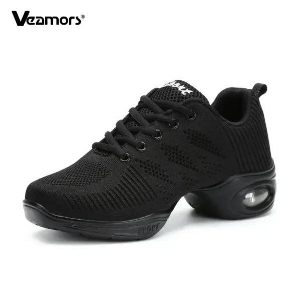Zapatos de baile de Jazz para mujer, zapatillas de baile, zapatos de baile ligeros y transpirables - Imagen 13