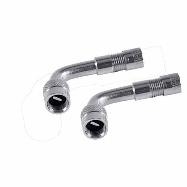 Adaptador de válvula doblada de ángulo de 90, 45 y 135 grados para motocicleta, tubo de neumático, adaptador de extensión de válvula de cobre y plata para camión, coche, Moto y bicicleta - Imagen 17