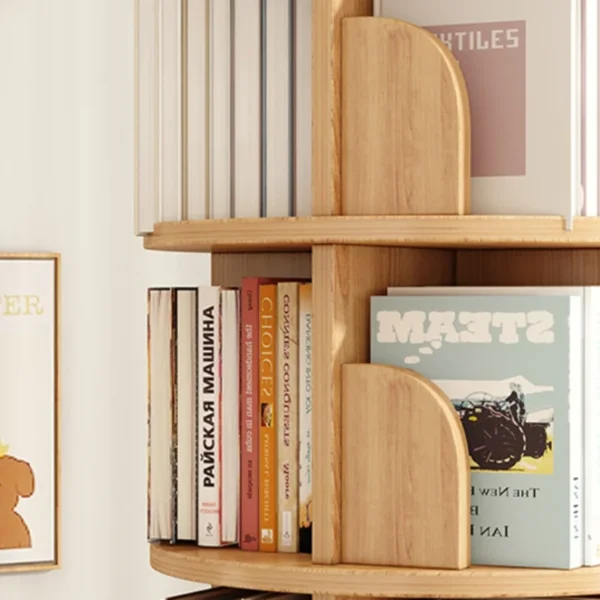 Estanterías para niños, soporte de lectura para bebés, gabinete de almacenamiento, estantería para libros para niños, organizador de librería, muebles, estante para libros para niños - Imagen 2