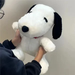 Snoopy peluche juguete almohada sofá espalda muñeco de peluche regalos para niños 30cm dibujos animados lindo