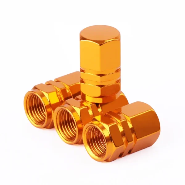 Tapas de válvula de neumático de coche de aluminio, cubierta hermética de válvula de neumático de aleación hexagonal, polvo impermeable para automóviles, motocicletas, camiones y bicicletas - Imagen 25