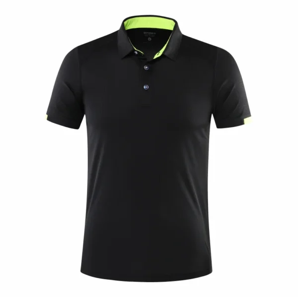 Camisa POLO de manga corta traje de ciclismo traje de fitness para hombres Deportes casuales solapa de secado rápido - Imagen 11