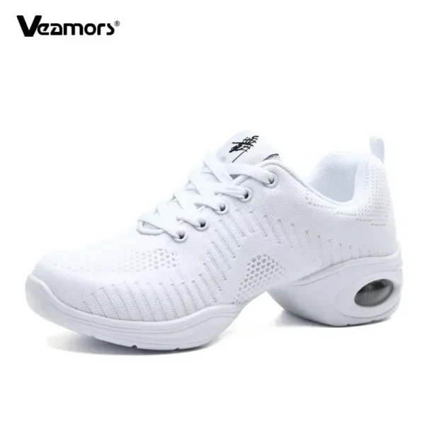 Zapatos de baile de Jazz para mujer, zapatillas de baile, zapatos de baile ligeros y transpirables - Imagen 11