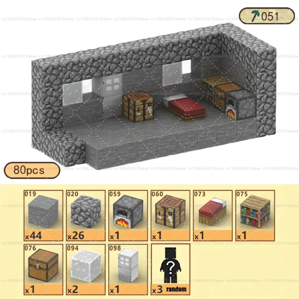 Bloques de construcción magnéticos, cubo magnético, juego de juguetes del mundo de la mina, cubos apilables sensoriales Montessori, juego de construcción, regalo de cumpleaños - Imagen 36