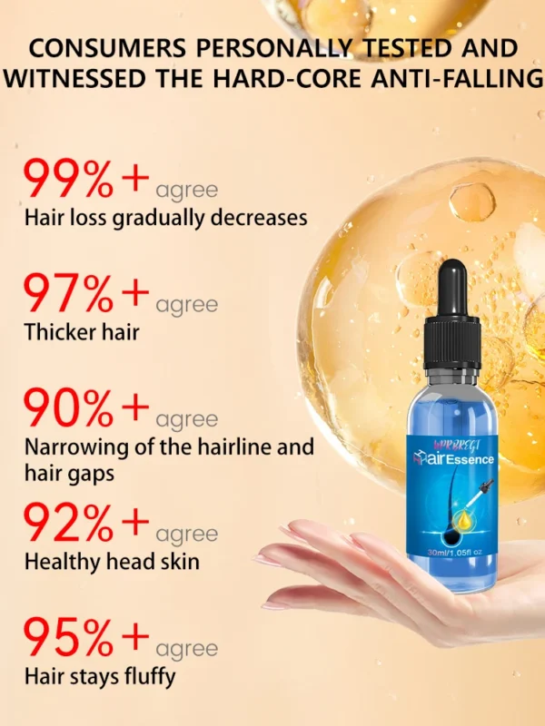 Repara la calvicie y la caída del cabello con aceite esencial, ten un cabello grueso en 7 días, estarás más joven y guapo con el cabello. - Imagen 5
