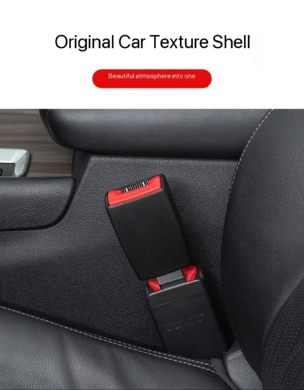 Extensor de cinturón de seguridad para coche, cubierta para cinturón de seguridad, relleno para cinturón de seguridad, hebilla de enchufe, Clip para cinturón de seguridad, accesorios para coche - Imagen 6