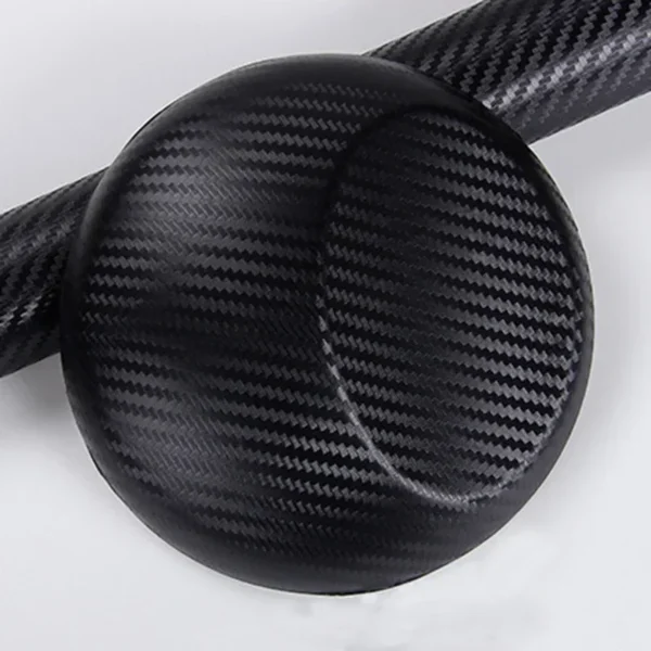 Fibra de carbono vinilo revestimiento para coche rollo de película pegatinas y calcomanías para coche accesorios de estilo para motocicleta automóviles 30cm x 127cm 3D - Imagen 3