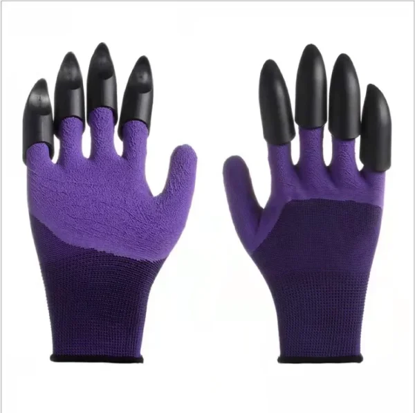 Guantes de excavación, jardinería, inmersión, trabajo, garras, plantación de flores vegetales y tracción de hierba - Imagen 9
