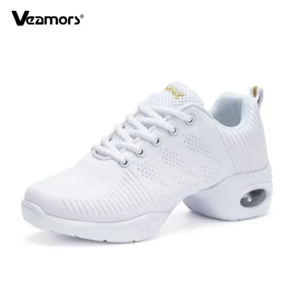 Zapatos de baile de Jazz para mujer, zapatillas de baile, zapatos de baile ligeros y transpirables - Imagen 10