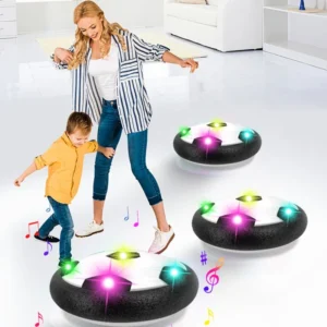 Juguete deportivo para niños al aire libre para interiores, pelota de fútbol flotante, juguete de fútbol intermitente Led, juguetes deportivos interactivos para niños, pelotas, regalos para niños