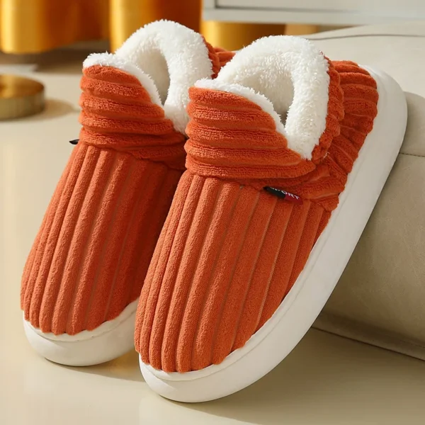 Botas cálidas súper suaves para mujer, forro de piel de felpa para exteriores, zapatos para el hogar, botas de nieve clásicas y cómodas para mujer - Imagen 22