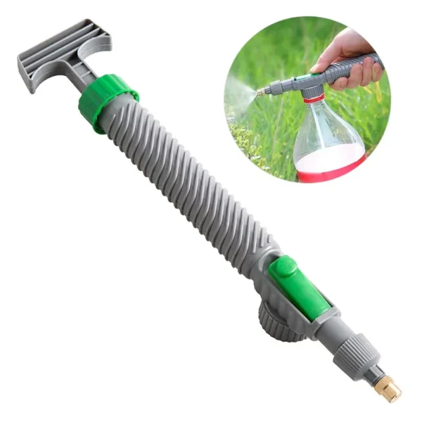 Bomba de aire de alta presión, pulverizador Manual, botella de bebida ajustable, cabezal de pulverización, boquilla, herramienta de riego de jardín, pulverizador, herramientas agrícolas - Imagen 8