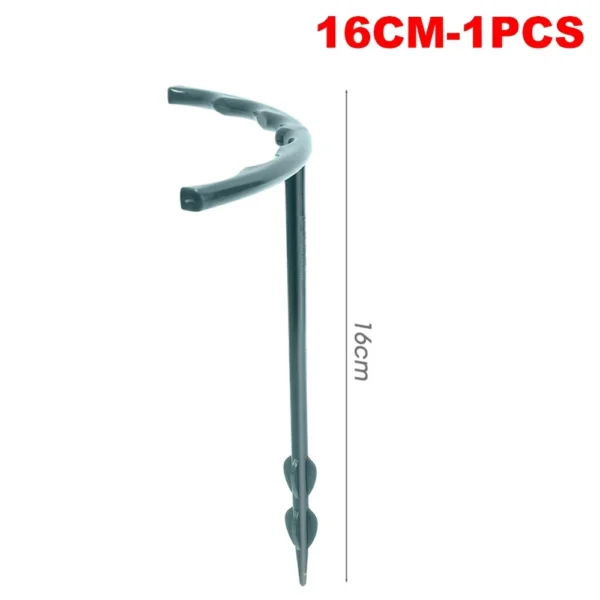 Soporte de plástico para plantas, soporte para plantas, pila para flores, invernaderos, arreglo, soporte para varilla de fijación, herramientas de jardín - Imagen 14