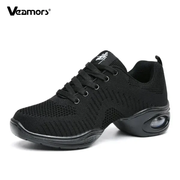 Zapatos de baile de Jazz para mujer, zapatillas de baile, zapatos de baile ligeros y transpirables - Imagen 12