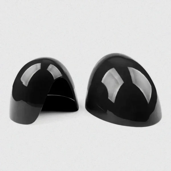 Cubiertas de espejo retrovisor exterior 2 unids/set la bandera negra carcasa del coche  para BMW MINI Cooper One S JCW F54 F55 F56 F57 F60 2015-2019 - Imagen 7
