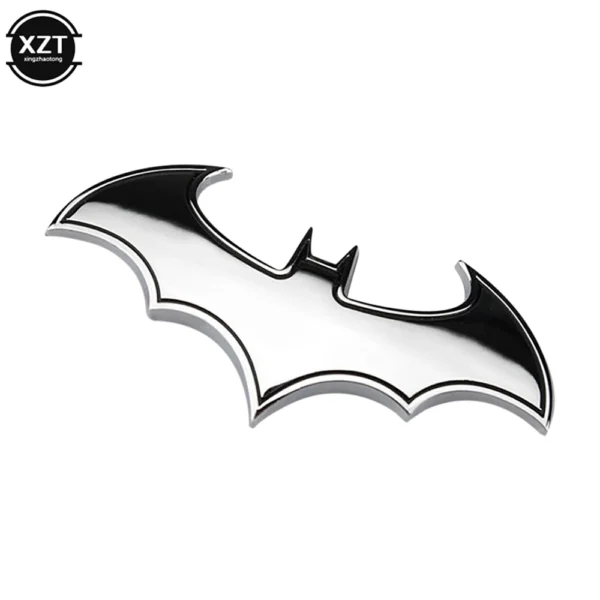 Pegatinas 3D con forma de murciélago para coche, pegatina con emblema de logotipo de coche de Metal fresco, calcomanía elegante, accesorios de estilo para motocicleta y automóvil 1 Uds. - Imagen 8