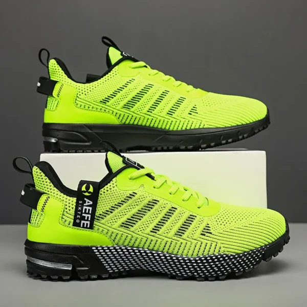 Zapatos para correr para hombre, zapatos deportivos transpirables para exteriores, zapatillas ligeras para hombre, calzado de entrenamiento atlético cómodo - Imagen 3