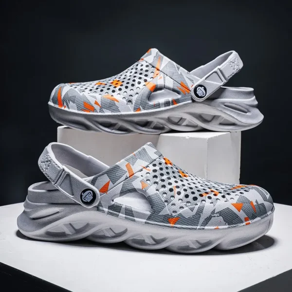 Sandalias planas, zapatos para hombre, zapatillas EVA, sandalias con plataforma para jardín, sandalias de verano para hombre, nuevas zapatillas para hombre, chanclas para exteriores, zuecos para el hogar