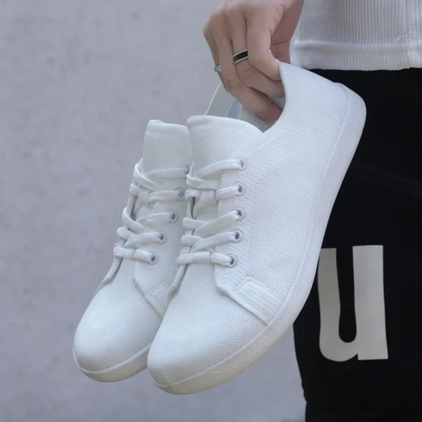Zapatos descalzos con punta ancha para hombre y mujer, zapatillas minimalistas para caminar |   Suela caída cero |   Malla transpirable - Imagen 6