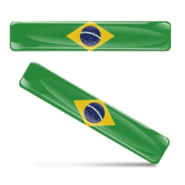 Pegatina de bandera nacional reflectante 3D, accesorios para motocicleta, calcomanía para coche, Italia británica, EE. UU., Francia, Rusia, España, Brasil, Chile, Ucrania - Imagen 7