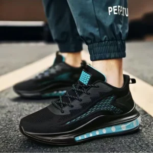 Zapatos casuales Zapatos para caminar transpirables y antideslizantes Zapatos para hombres Zapatos para correr con cordones cómodos y de moda al aire libre