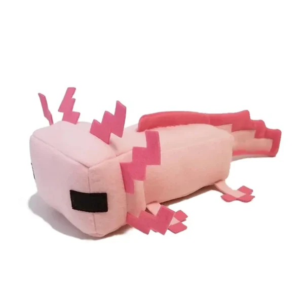 Axolotl peluche juguete suave peluche Animal Axolotl muñeca personaje de dibujos animados juguetes niños bebé niños Navidad Gifs 30cm azul - Imagen 2