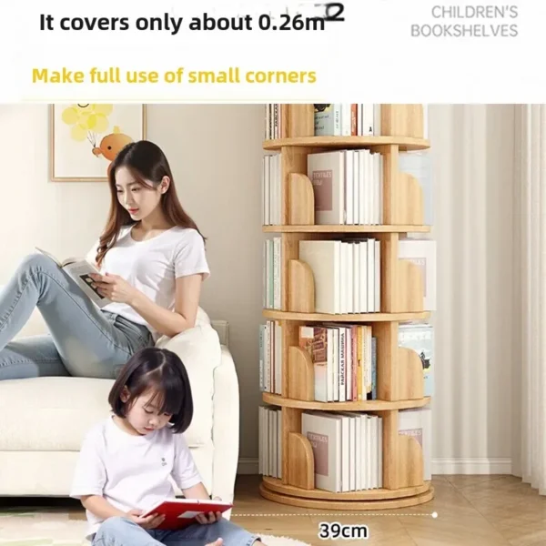 Estanterías para niños, soporte de lectura para bebés, gabinete de almacenamiento, estantería para libros para niños, organizador de librería, muebles, estante para libros para niños - Imagen 5