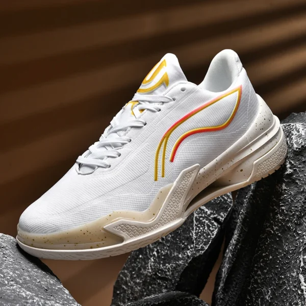 Zapatos deportivos informales para hombre, zapatillas de baloncesto antideslizantes para parejas, suelas gruesas de alta calidad, zapatos informales de lujo para hombre - Imagen 2