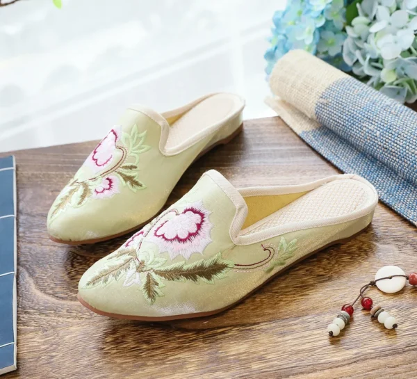 Zapatillas Harajuku de estilo chino para mujer, zapatos informales a la moda con bordado Vintage, ropa de calle de estilo étnico - Imagen 28
