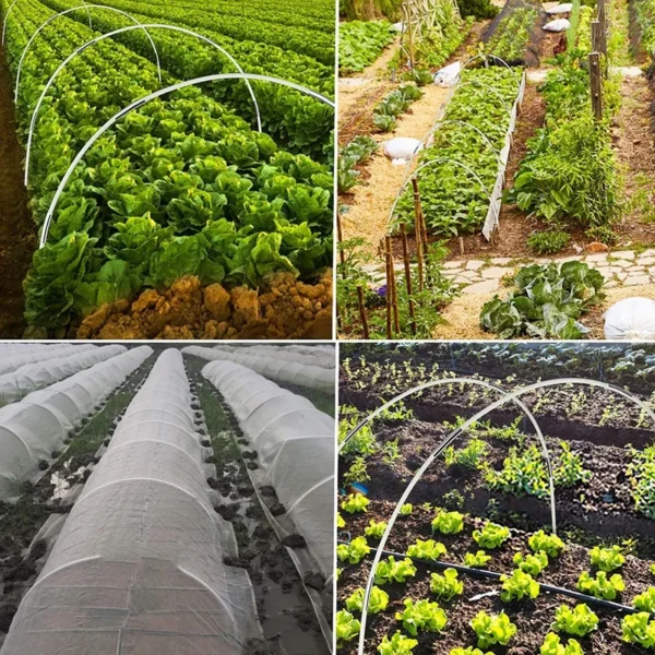 Cubierta cálida para plantas, frutas y verduras no tejidas, red protectora anticongelante, tela para plantas de jardín, anticongelante contra el frío - Imagen 6